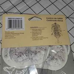 Wedding Centerpiece Bridal Shower Mobile Decoration, 14″ Hearts and Foil, NWT