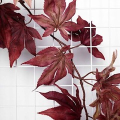 70″ ARTIFICIAL Fall Maple LEAF GARLAND Faux Autumn Foliage Party Decorations
