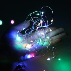 XINKAITE Waterproof LED String Lights – Fairy Starry Lights for Indoor & Outd…