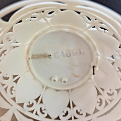 Vintage 9″ 50th Anniversary Wedding Cake Topper Coast Novelty Mfg. Co. 1980 Gold