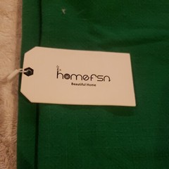 Home·FSN Burlap Table Runner 14X90 Inches Table Runner Green