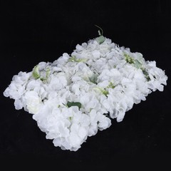 12pcs Artificial Flower Wall Panels Floral Decor Prop Wedding Party Venue Decor