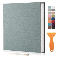 Large Photo Album Self Adhesive Scrapbook Album for 4×6 8×10 Pictures