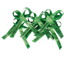 Personalized Ribbon Bow Wedding Favor Baby Shower Birthday Bridal 25 Quinceanera