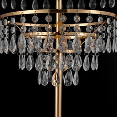 5 Tiers Crystal Flower Stand Luxury Gold Flower Stand Wedding Decor Flower Stand