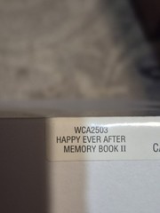 Hallmark Wedding Happily Ever After Memory Book Quilted Diamond Pattern Pearls