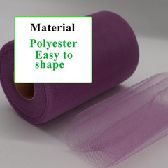 Tulle Fabric Rolls 6 Inch by 100 Yards (300 Feet) Fabric Spool Tulle Ribbon for