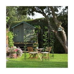 Outvita Garden Arch Arbor, Heavy Duty Metal Pergola Pavilion Trellis Birdcage…