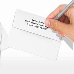 LUXPaper A2 Invitation Envelopes | 4 3/8″ x 5 3/4″ | 250 Qty., Bright White