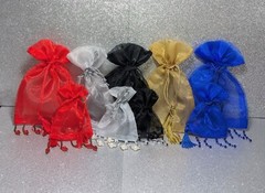 Jewelry Bags Organza Bags MIX Gift Pouch Candy Wedding Favor Mix 5×7 3×4 100pcs