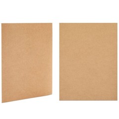96 Sheets Brown Kraft Cardstock Paper 176GSM for 8.5 x 11 inches, brown