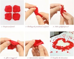 Elegant 1000pcs Deep Purple Water-Resistant Rose Petals for Weddings & Parties