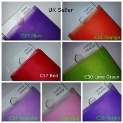 Premium Soft Plain Tulle Fabric Width 54″/ 138 cm x Length 50 Y 100% Nylon UK
