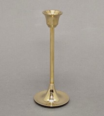 Candle Holder 5″-6″-7″High Polished Shiny Brass Contemporary Style FREE SHIPPING