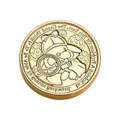 Traditional Wax Seal Stamp Head Smooth Shine No Handle for Wedding Invitation