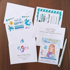 Winlyn 1000 Pcs Bulk A2 Invitation Envelopes in 1000 pcs white, White