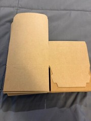 kraft favor boxes 4x4x2