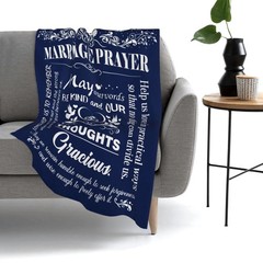 Qzxyni Marriage Prayer, Wedding Gifts for 50″ x 60″, Prayer
