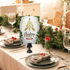 48 Pcs Wedding Table Number Holders 1.7 Inch Black Metal Mini Place Card Holders