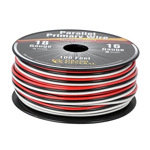 55306 3-Wire 100ft Roll with Spool for Trucks – 3-Wire