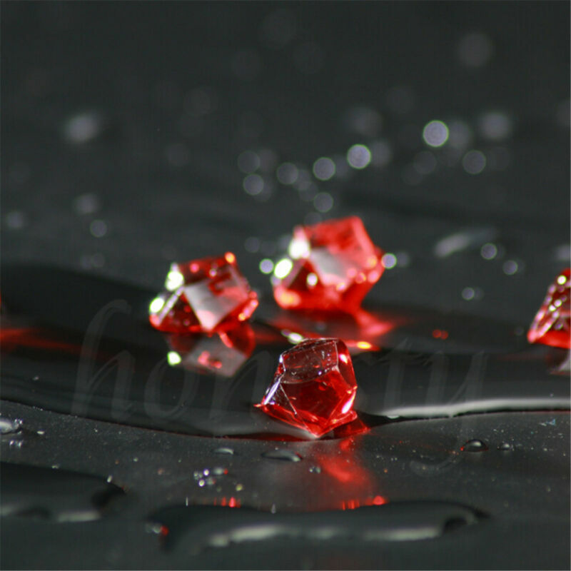 150pcs Acrylic Crystal Ice Rock Stones Aquarium Vase Gems Table Decor 4 Colors