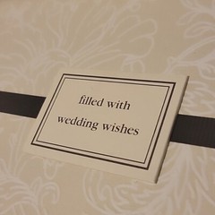 Hallmark «Wishes From The Guests» Wedding Wish Cards Fun Reception Keepsake