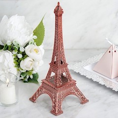 10″ ROSE GOLD Eiffel Tower CENTERPIECES Wedding Party TABLETOP Decoration