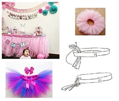 Tulle Roll Spool 6 Inch x 100 Yards (300FT) Wedding Party Decoration 3 PACK