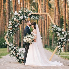 Gorgeous Wedding Arbor Wedding Backdrop Stand Wooden Arch f Garden Wedding Party