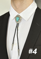 Custom Bolo Tie for Men – Western Cowboy Necklace, Personalized Gift