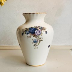 Royal Albert Moonlight Roses Porcelain Vase – Large English Floral China