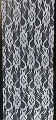 Ivory Floral Lace TULLE Fabric 6”x 10 Yd Roll Wedding Craft Decor Many Available