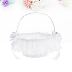 Valentine’s Day Flower Girl Baskets for Wedding Decor Small Floral