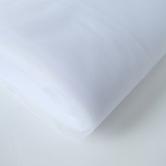 White TULLE NET FABRIC 108″ wide x 50 yards Bolt Crafts Sewing Put-up Wedding