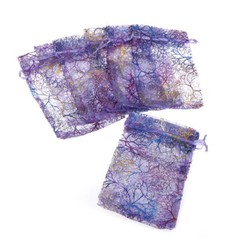 50/100/200 Sheer Coralline Organza Favor Gift Bags Jewelry Pouches Wedding Party