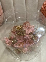 Pink flower bouquet sweet 16 quinceañera party occasions *good condition*