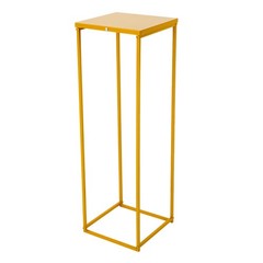 3Pcs Gold Rectangular Stands Wedding Aisle Centerpiece Decor Iron Flower Stand