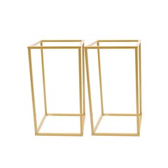 Gold Flower Stand Wedding Metal Floral Balloon Decoration Column Party Supplies