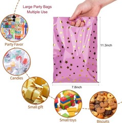 Charming 30PCS Party Favor Bags Set 7.8×11.3in for Kids Birthday & Baby Shower