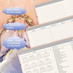 2026-2029 Pocket Planner/Calendar, 3 Year Monthly Planner 2026-2029, Jul. 202…
