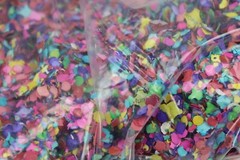 1.20 pounds (540 Grams) of Colorful Mexican Confetti Paper Flake