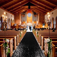 Shinybeauty Aisle Runner Outdoor Wedding Aisle Runner For Wedding Sequin Aisle