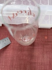 “Cheers” Cristar Champagne Clear Glass Flute Glass 9.6oz