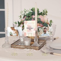 20 Pack 8.86 Inch Tall Table Number Holders Gold, Place Card Holder Gold