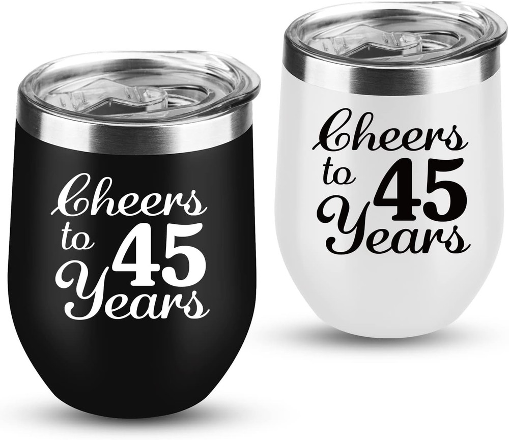 45th Anniversary Sapphire Wedding Gifts for Couple – Forty-Five Years Marriag…