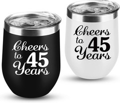 45th Anniversary Sapphire Wedding Gifts for Couple – Forty-Five Years Marriag…