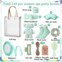 6 Set Spa Gifts Bulk for Women, Sleepover Party Favors Supplies for Bridesmai…