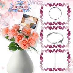 30 Pcs Metal Wire Floral Picks 13 Inch Wire Floral Place Picks, Photo Memo Ho…