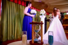 The Newport Wedding Unity Sand Ceremony Hourglass by Heirloom Hourglass