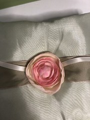Bridal Wedding Ceremony Ring Barrier Pillow Cushion Mint Green Satin